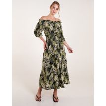 Bardot Elasticated Maxi Dress - S/M / MULTI