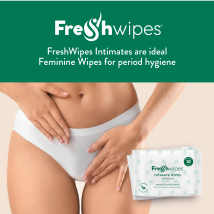 Fresh Wipes Unscented Intimate Wipes