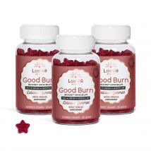 Good Burn Boost Minceur - Brûle-graisse - 1 Cure de 3 mois - Gummies - Compléments alimentaires vegan fabriqués en France - Lashilé Beauty