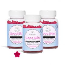 Good Skin Night - Une peau revitalisé durant le sommeil - 1 cure de 3 mois - Gummies - Compléments alimentaires fabriqué en France - Lashilé Beauty
