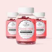 Good Hair - Boost vitaminas - Vitaminas crecimiento y fortalecimiento - 1 Programa de 3 meses - Lashilé Beauty