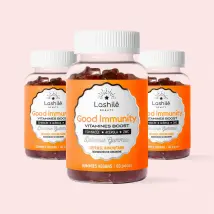Good Immunity - Boost Vitaminas - Vitaminas Defensas inmunitarias - 1 Programa de 3 meses - Lashilé Beauty