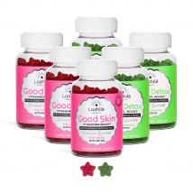Pack Good Skin + Good Detox - 1 cure de 3 mois - Gummies - Compléments alimentaires fabriqués en France - Lashilé Beauty