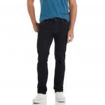 Indigo Rinse Slim Fit Stretch Denim Trousers In Blue