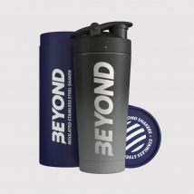 Grey & Black Speckled Beyond Stainless Steel Protein Shaker