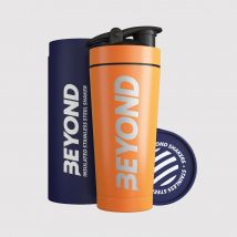 Orange Beyond Stainless Steel Protein Shaker