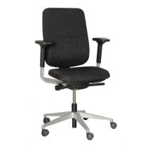 Refurbished Bureaustoel Steelcase Reply Zwart