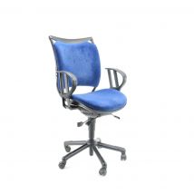 Refurbished Bureaustoel Interstuhl Intros Blauw
