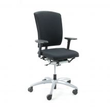 Refurbished Bureaustoel Sitag EL100, Opnieuw gestoffeerd Zwart, 4D armleggers