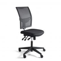 Workliving Werkstoel K Mesh - Nylon onderstel - Wielen - (N)EN 1335 - Baliestoel - Kassastoel