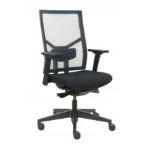 Workliving Zuidas Mesh Black Edition - Bureaustoel Ergonomisch Design (N)EN 1335