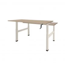 Schaffenburg Dextro Slinger Verstelbaar Zit/Sta Duo Bench Bureau - Arbo - 180x80 cm (Ongemonteerd)