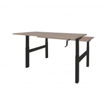 Schaffenburg Dextro Slinger Verstelbaar Zit/Sta Duo Bench Bureau - Arbo - 180x80 cm (Ongemonteerd)