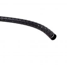 Dataflex Addit Kabel beschermer - Zwart ø25 mm x L20 m