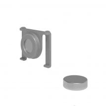 Dataflex Addit kabelgeleider – magneetbevestiging 482 Kabel beschermer - Grijs