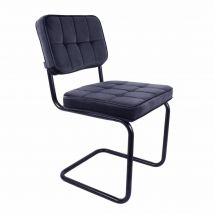 Kick Ivy Eetkamerstoel - Velvet Antraciet