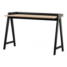 Schaffenburg Domestico Thuiswerk Bureau - Eiken Zwart (Ral 9011) 120 x 60 cm