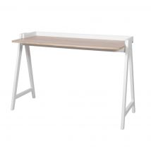 Schaffenburg Domestico Thuiswerk Bureau - Eiken Wit (Ral 9010) 120 x 60 cm