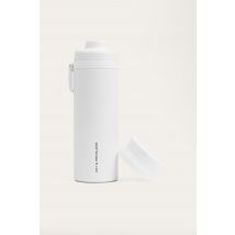 White 4th Sport Shaker Water Bottle- 700ml