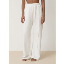 Cream 4th Wide Leg Branded Jogger- Fergie