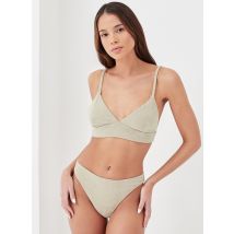 Sage Green Towelling Bikini Top - Madalyn
