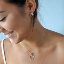 With Love - Heart Of Gold - Earrings