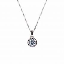 Sirius - Sleek Solitaire - Necklace