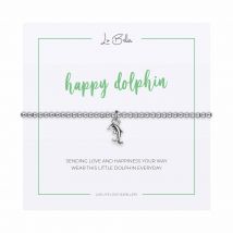 Happy Dolphin Sentiments Friendship Bracelet