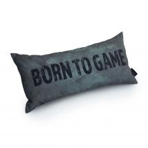 Gaming Cushion - Born To Game (Silver)