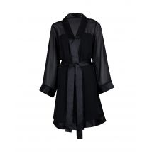 Bluebella Kimono en Mousseline Noir