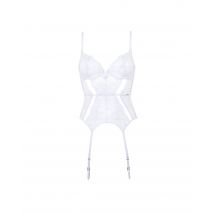 Bluebella Guêpière À Armatures Marseille Blanc - Taille 80A