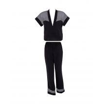 Bluebella Pyjama Long Richmond Satin Noir