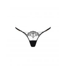Bluebella String Marisa Noir/Transparent - Taille 34