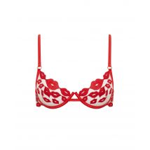 Bluebella Soutien-gorge avec armatures Marian Rouge/Transparent - Taille 80B