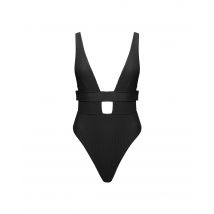 Bluebella Maillot de Bain une pièce Plongeant Lucerne Noir
