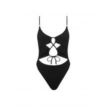 Bluebella Maillot de bain une pièce à nouer Shala Noir