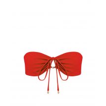 Bluebella Haut de Bikini Bandeau Ajustable Shala Rouge - Taille L