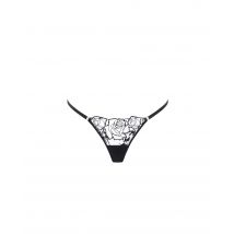 Bluebella String Rosalie Noir/Transparent - Taille 46
