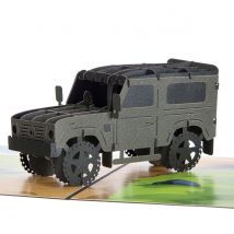 Off Road 4x4 Pop Up Card