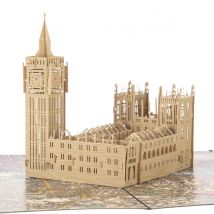 Palace of Westminster Pop Up Card