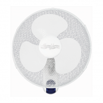 Stirflow 45W 3 Speed 16-inch Wall Fan With Remote - White - SWFR16D