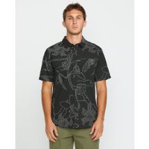 Volcom Chemise Cad Floral - STEALTH