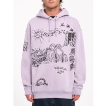 Volcom Sweat à capuche Keutchi 2 - LIGHT PURPLE