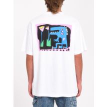 Volcom T-shirt Arthur Dino - WHITE