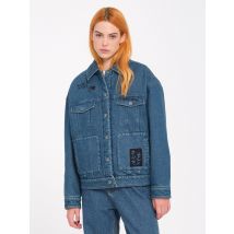 Volcom Veste en jean Keutchi - Vintage Marbled Indigo