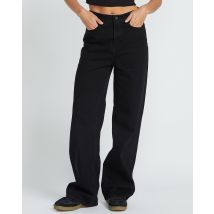 Volcom Jean Stoned Boyfriend High Rise - BLACK