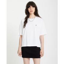 Volcom T-Shirt Stone Blanks Up - White