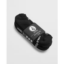 Volcom Chaussettes Stones No Show (3 Paires) - BLACK