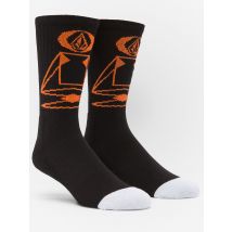 Volcom Chaussettes Skate Vitals Remy S - BLACK