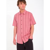 Volcom Chemise rayée Newbar - WASHED RUBY